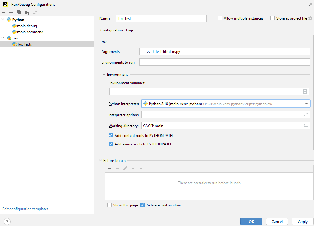 pycharm example